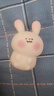 卡通小夜燈房間可愛(ài)少女心氛圍燈生日禮物送女孩子兒童發(fā)光小玩具 腮紅兔/小號 配3顆電池 曬單實(shí)拍圖