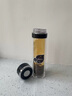 JCZS德國品牌玻璃水杯雙層茶水分離泡茶專(zhuān)用杯子男士便攜新款硅硼防摔 【雙層加厚短濾網(wǎng)】鋼本400ML+杯 曬單實(shí)拍圖