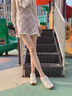 妙麗（Millies）品牌厚底運(yùn)動(dòng)休閑女鞋2025夏季新款鏤空透氣阿甘鞋戶外旅游跑步鞋 米白 37 曬單實(shí)拍圖
