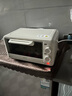 蘇泊爾（SUPOR）電烤箱 家用2-3個(gè)人用10L容量可視電烤箱小型烘烤機烘培機 多功能烤箱果機電烤盤(pán)煎鍋多士爐 【上下彎管立體速熱】雙旋鈕設計 10L 曬單實(shí)拍圖