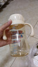 舒嬰防脹氣重力球吸管奶瓶嬰兒ppsu大寶寶喝水學(xué)飲杯寬口徑配件 PPSU300ML學(xué)飲杯吸管嘴（12月+） 曬單實(shí)拍圖