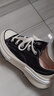 匡威（Converse）官方 Run Star Legacy CX低幫夾心厚底鞋黑色A11489C A11489C 36 曬單實(shí)拍圖