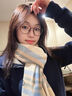 南極人圍巾女2023秋冬新款圍脖圍巾女冬款送女朋友高級百搭保暖防風(fēng)圍巾米色-【溫暖百搭】均碼 曬單實(shí)拍圖