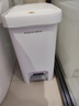 佳幫手腳踏垃圾桶10.4L家用腳踩+手按雙開(kāi)蓋廚房衛(wèi)生間廁所客廳 曬單實(shí)拍圖