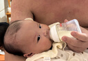 貝親奶瓶嬰兒奶瓶新生兒防脹氣奶瓶玻璃寬口徑仿母乳親喂【渠道專享】 160ml +(非玻璃)240ml 0-6個月 曬單實拍圖