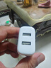 綠聯(lián)5v2a充電頭器10.5W多口USB插座頭兼容1a雙口充電器適用iPhone16e15華為小米安卓手機手表iPad平板 曬單實拍圖