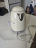 SMEG/斯麥格KLF04電熱水壺燒水壺1.7L大容量復古家用自動斷電保溫一體不銹鋼開水泡茶煮茶恒溫過濾水垢 1.7L 奶白色 曬單實拍圖