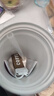 富光拾喜（FUGURNG BESTJOY）保溫杯咖啡杯男女士陶瓷內膽隨行杯學(xué)生吸管水杯子 白鈴蘭520ml 曬單實(shí)拍圖