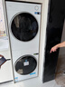 美的（Midea）洗烘套裝 10KG滾筒洗衣機+變頻熱泵烘干機【清風(fēng)明月2.0洗烘塔】MGH20A-W+AIR 純平全嵌 國家補貼 曬單實(shí)拍圖