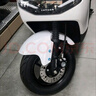 萬(wàn)沁珊雅迪臺鈴愛(ài)瑪電動(dòng)車(chē)前擋泥板通用大牛仿小牛前輪泥板N1擋水擋泥瓦 白色 曬單實(shí)拍圖