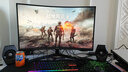 三星（SAMSUNG）32英寸 G55C 165Hz 2K 1000R 1ms HDR10 FreeSync 低藍(lán)光 玄龍騎士 電競顯示器 LS32CG552EBXXF 曬單實(shí)拍圖