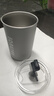 304不銹鋼咖啡杯帶蓋防塵隨手杯高顏值便攜男女士可樂水杯保溫杯 高級(jí)灰?guī)w【304不銹鋼】370ml 曬單實(shí)拍圖