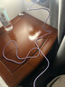 簡(jiǎn)雷蘋(píng)果充電器充電線(xiàn)20W快充線(xiàn)PD套裝適用iPhone14ProMax 13手機11充電頭x數據線(xiàn)12插頭 2米PD編制線(xiàn)【馬卡龍紫】 曬單實(shí)拍圖