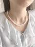 伊燦正圓施家仿珍珠項鏈女輕奢小眾高級感鎖骨鏈2025新款爆款氣質頸鏈 正圓施家大珍珠項鏈10mm主圖款 曬單實拍圖