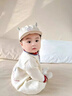 迪士尼（Disney）嬰幼兒衣服秋季新款寶寶秋裝連體衣超萌可愛嬰兒針織毛衣外出爬服 寶寶爬服 80cm 爬服80 曬單實(shí)拍圖