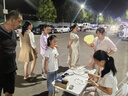 湯能優(yōu)品折疊桌戶外夜市擺攤地推便攜式折疊小桌子簡易家用折疊餐桌椅組合 極光白100*50【三擋調(diào)節(jié)-單桌】 曬單實(shí)拍圖