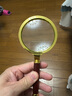 尼納斯【德國(guó)品牌】放大鏡老人閱讀高清高倍超大帶燈1000家用兒童看書不傷眼手持超輕型看書看報(bào)專用100 【尊貴款110MM】贈(zèng)收納袋+鏡布 曬單實(shí)拍圖