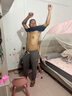 紅豆2件裝純棉背心男運(yùn)動(dòng)吸汗透氣打底衫組合二180/105 曬單實(shí)拍圖