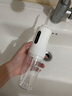 HYUNDAI沖牙器高頻家用洗牙器牙齒沖洗器便攜式水牙線深度清潔牙縫正畸矯正大容量節(jié)日送男女朋友家人禮物 純白 4支噴頭 曬單實拍圖