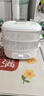 九陽(yáng)（Joyoung）煮蛋器 家用電蒸鍋 雙層定時(shí) 智能預(yù)約 早餐蒸煮一體機(jī) 多功能蒸鍋 ZD18-GE550 曬單實(shí)拍圖