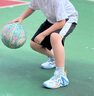 安踏兒童專(zhuān)業(yè)籃球鞋男中大童春秋季新款水泥外場(chǎng)旋鈕青少年透氣運動(dòng)鞋 白藍 【專(zhuān)業(yè)防護】 36 曬單實(shí)拍圖