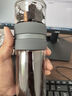富光抗菌玻璃杯 雙層高硼硅泡茶杯子 茶水分離杯辦公商務(wù)男水杯240ml 曬單實(shí)拍圖