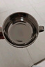 GEEGO不銹鋼碗316飯碗個(gè)人專(zhuān)用吃飯兒童碗寶寶輔食碗防燙碗帶手柄加厚 【316】小兔：雙耳兒童碗 曬單實(shí)拍圖