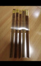 玉米（CORN）家庭筷雞翅木筷子家用木質(zhì)一人一筷分餐筷天然原木無漆無蠟餐具 曬單實拍圖