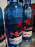 紅星二鍋頭 藍瓶綿柔8陳釀 清香型白酒 43度 500ml*6瓶  非原箱口糧酒 曬單實(shí)拍圖