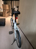 大行（DAHON）KT610折疊自行車16英寸單速男女學(xué)生上班上學(xué)城市通勤單車 白色 曬單實(shí)拍圖