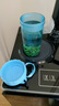 特百惠（Tupperware）雅致300ML塑料杯男女士學(xué)生兒童水杯子便攜口袋杯七夕送禮 晴天藍(lán) 曬單實(shí)拍圖