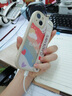 孜泰 適用蘋(píng)果13手機殼iphone13保護套腕帶支架二合一全包防摔個(gè)性軟殼 【彩虹腕帶】白色 曬單實(shí)拍圖