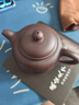 藏壺天下【七夕禮物】 宜興紫砂壺戴晨光老師純手工匏尊茶壺茶具原礦老紫 曬單實(shí)拍圖