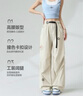 MJ STYLE機(jī)能工裝傘兵褲女2025夏季新款戶外機(jī)能運(yùn)動(dòng)休閑防風(fēng)通勤百搭長褲 曬單實(shí)拍圖