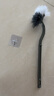 Jepoo新款日式創(chuàng)意馬桶刷潔廁刷無死角軟毛刷衛(wèi)生間坐便器刷子 2個裝刷毛S型款 曬單實拍圖