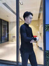 高領(lǐng)毛衣男韓版修身針織衫男秋冬季百搭純色打底衫套頭衫線衣 勝潮-M303白色 升級(jí)版高質(zhì)量款 M （建議90-110斤以內(nèi)） 曬單實(shí)拍圖
