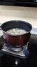 炊大皇（COOKER KING） 奶鍋不粘鍋湯鍋泡面鍋煮奶鍋寶寶輔食鍋電磁燃?xì)饷簹庠蠲骰鹜ㄓ?溢彩不粘奶鍋 18cm 曬單實(shí)拍圖
