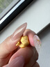 周大生腕美海洋系列黃金珍珠轉(zhuǎn)運珠熒光琺瑯美人魚尾生日禮物送女友 美人魚轉(zhuǎn)運珠(不配皮繩和熒光燈)1.1g 曬單實拍圖