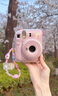 INSTAX富士instax立拍立得 一次成像相機(jī) mini12（mini11升級(jí)款）淺櫻粉 曬單實(shí)拍圖