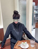 ALO YOGAYOGAYOGA空頂帽鴨舌帽運(yùn)動(dòng)瑜伽防曬太陽帽子遮陽帽 硬質(zhì)防曬帽檐U 黑色 硬質(zhì) 空頂防曬帽 曬單實(shí)拍圖