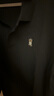 佐丹奴短袖POLO男貓頭鷹刺繡針織彈力珠地布短袖POLO13013201 66海軍藍(lán) L 曬單實(shí)拍圖