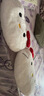宿舍床頭軟包靠背沙發(fā)大學(xué)生寢室上下鋪防撞hellokitty大靠枕 KT貓抱枕紅色 40cm 曬單實拍圖