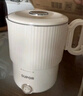 蘇泊爾（SUPOR）便攜式燒水壺電水壺折疊0.8L 旅行出差家用養(yǎng)生沖奶電熱水壺學(xué)生304不銹鋼泡面杯 SW-08J01 曬單實拍圖