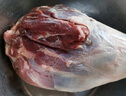 朔農寧夏灘羊肉羔羊肉原切整只羊后腿新鮮火鍋燒烤食材 新鮮原切【5斤】后腿 曬單實(shí)拍圖