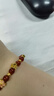中國黃金（CHINA GOLD）小桃花黃金轉(zhuǎn)運(yùn)珠女款足金DIY配件七夕情人節(jié)禮物送女朋友老婆 足金桃花轉(zhuǎn)運(yùn)珠約0.11g【紀(jì)念品】 無繩 曬單實(shí)拍圖