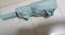 七麥麥全自動(dòng)雨傘大號(hào)加固加厚抗風(fēng)黑膠防曬晴雨兩用折疊96骨薄荷綠 曬單實(shí)拍圖