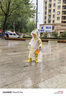 牧萌兒童雨衣男童女童防水全身雨披幼兒園小學(xué)生雨具 黃色小黃鴨 S 曬單實(shí)拍圖