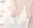 金三塔內衣女無(wú)尺碼少女大童純色背心文胸NZFDC301 白色(135~160cm) 均碼 曬單實(shí)拍圖