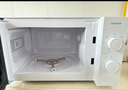 東芝（TOSHIBA）快捷微波爐家用微波爐mini小型 360°轉盤(pán)式加熱五檔火力精準控溫20L ER-S200ACNW 曬單實(shí)拍圖