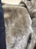 BESNOS意大利品牌派克服女2024冬季新款水貂皮內膽可拆卸皮草外套短款 黑色 毛袖 3XL /推薦體重141-150斤 曬單實(shí)拍圖